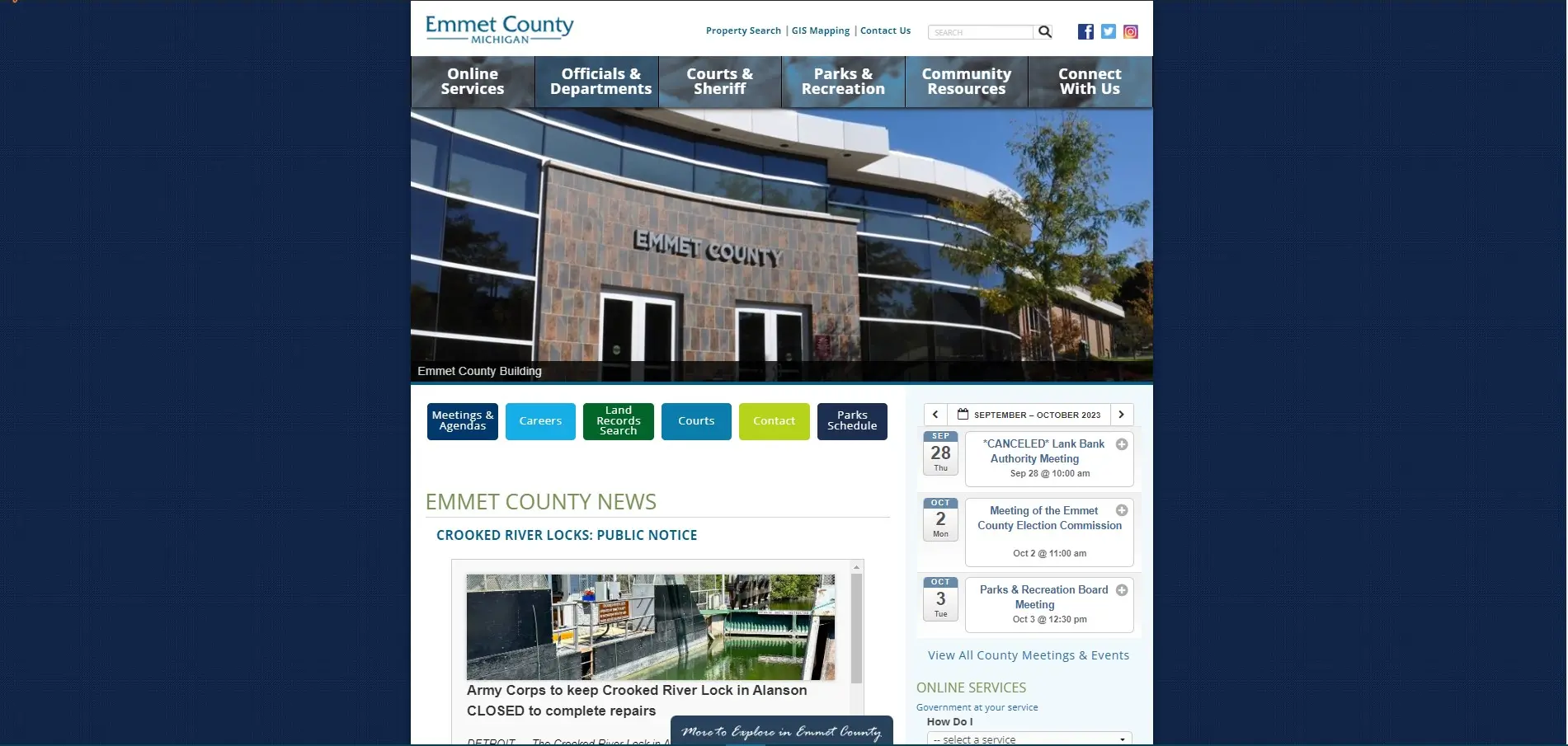 Emmet County Website